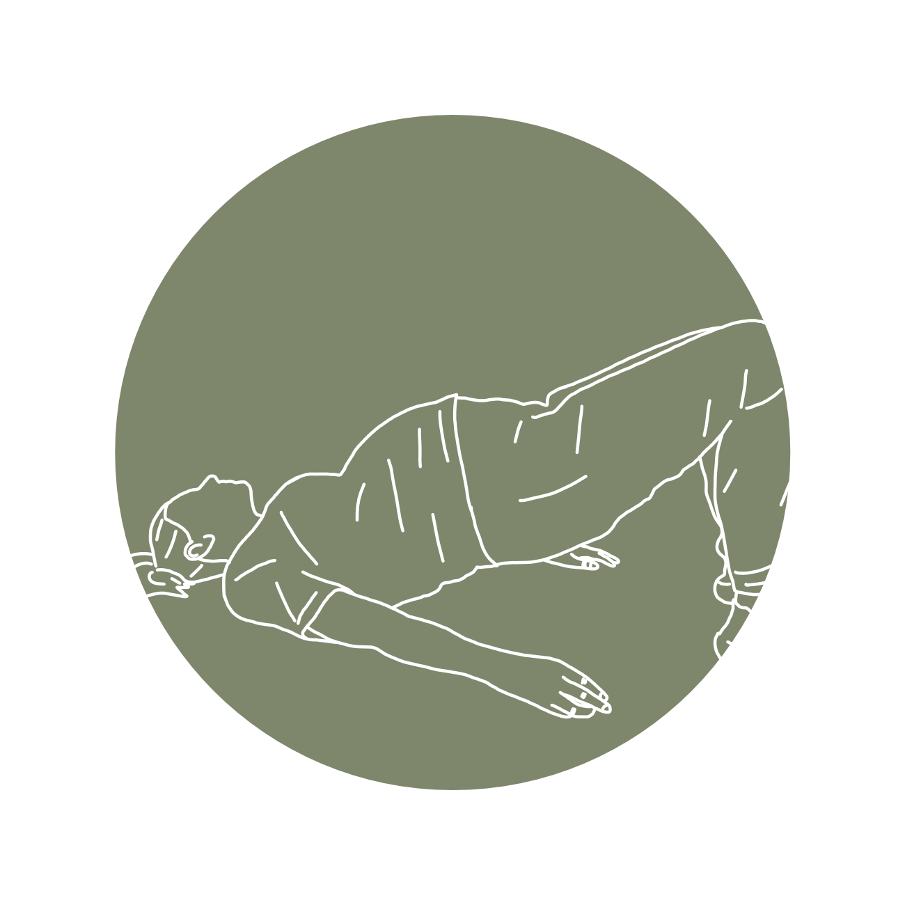 schwangere Frau Uebung am Boden